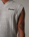 Pirouette Knitted Vest - Grey.