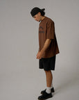 Athletics T-Shirt - Brown.