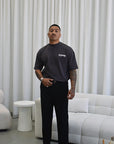 Athletic Society T-Shirt - Charcoal.