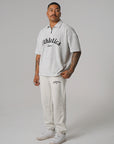 1/4 Zip Athletics Polo - Grey.