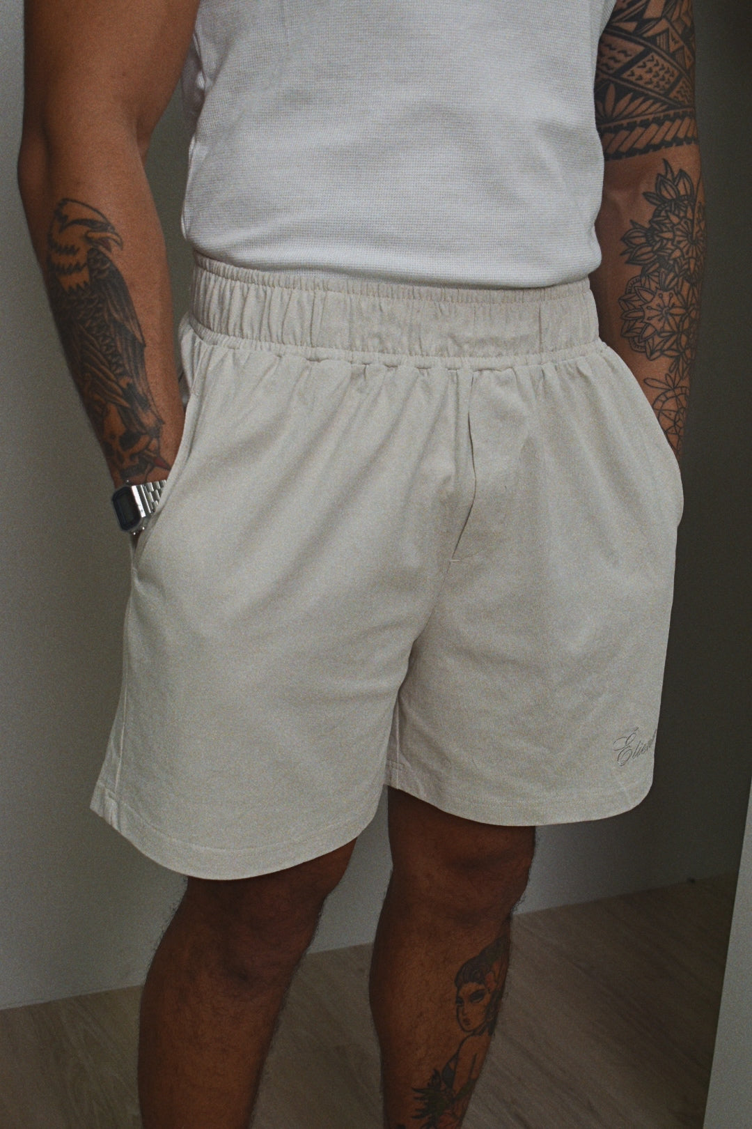 Composed Shorts - Oat.