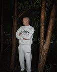 Athletics Sweater - Flat White.