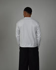 Premium L/S Blank - Pearl White.