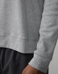 Premium L/S Blank - Grey Marle.
