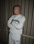 Athletics Sweater - Flat White.