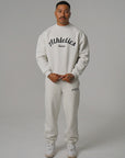 Athletics Sweater - Flat White.