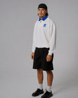 Insignia 1/4 Zip Polo - Oxford Blue.