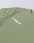 Cropped Graffiti T-Shirt - Pistachio.