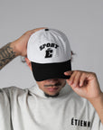 Crest Cap - Black/White.