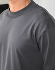 Premium L/S Blank - Charcoal.