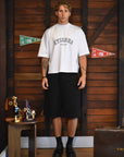 Varsity Athletics T-Shirt - Pearl White.