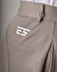 Utility Pleated Short - Stone.