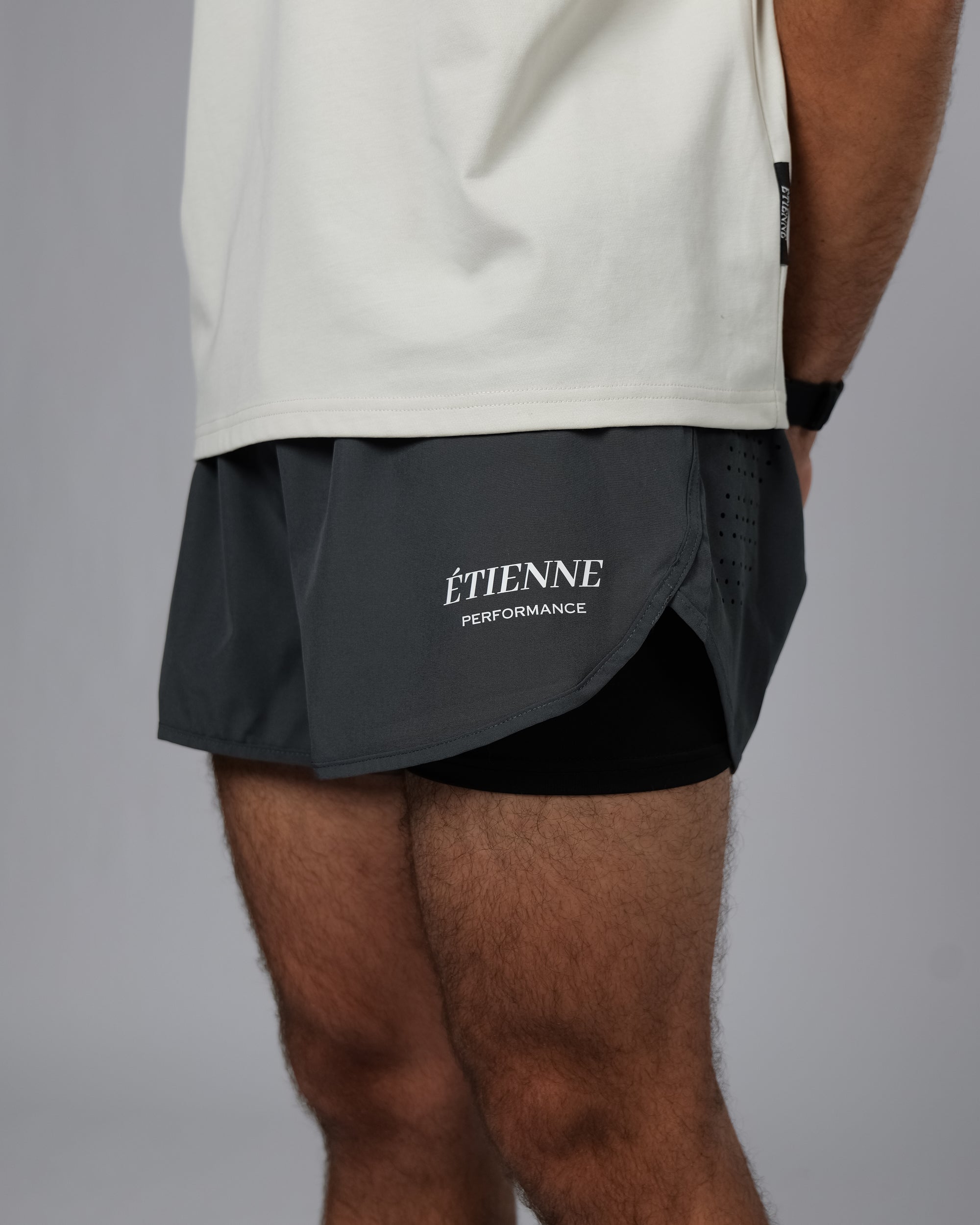 4” Performance Short - Metal Grey.