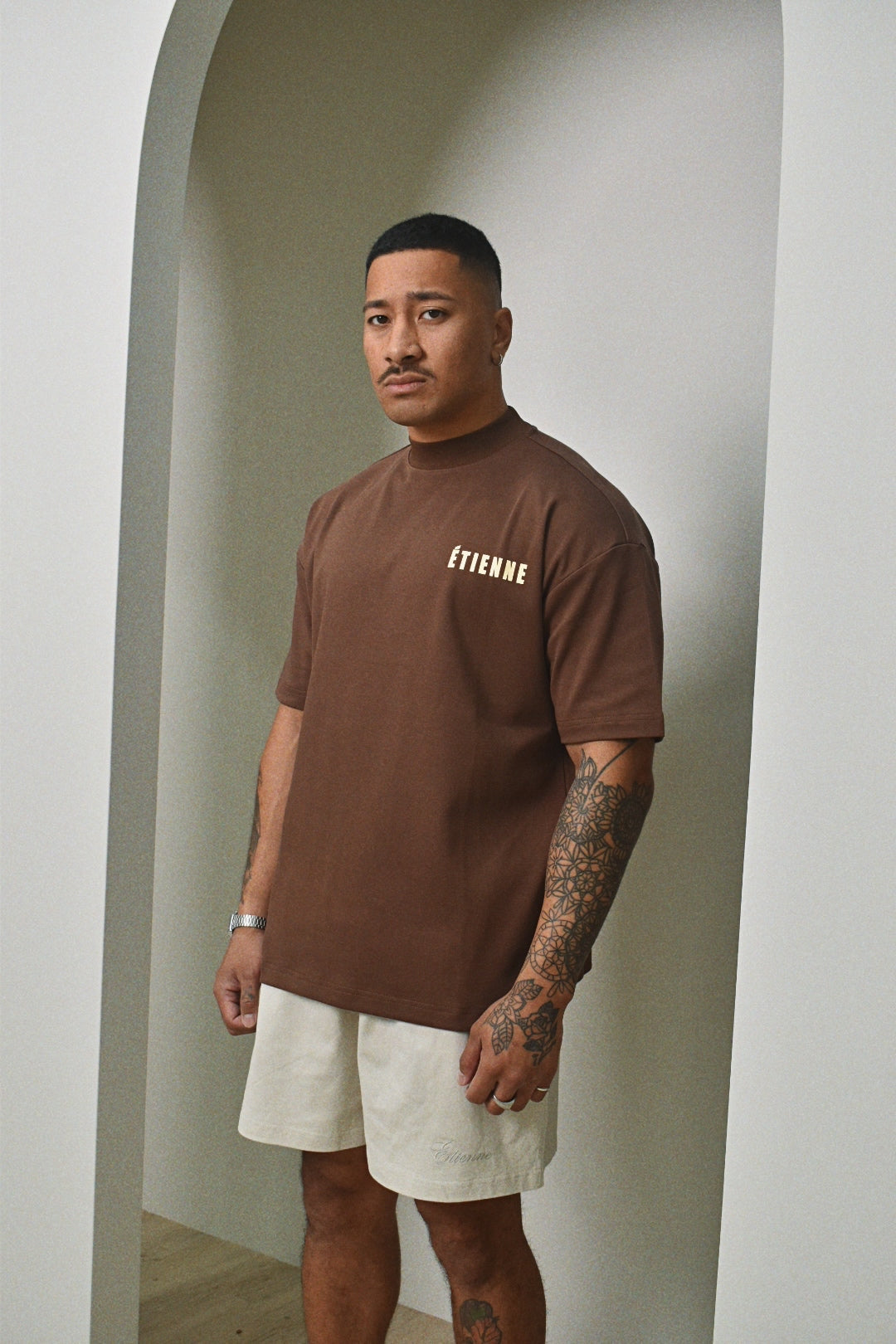 Squad T-Shirt - Brown.