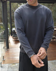 Premium L/S Blank - Charcoal.