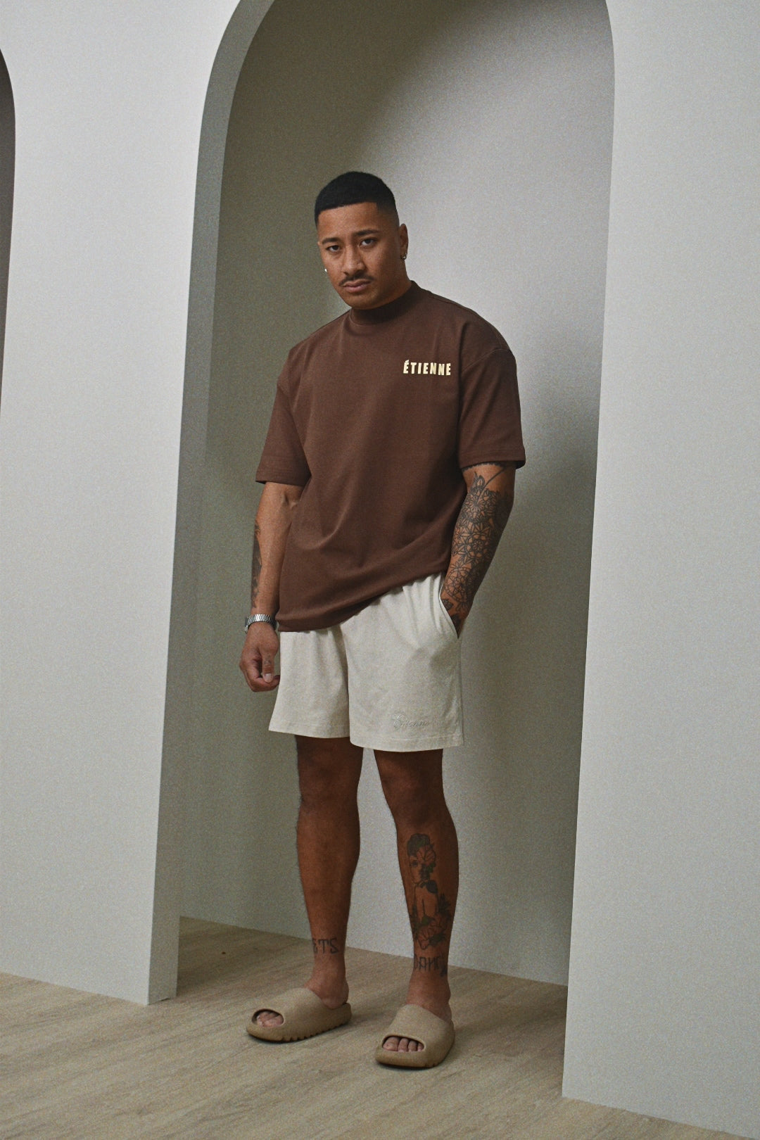 Squad T-Shirt - Brown.