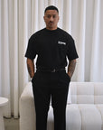 Athletic Society T-Shirt - Black.
