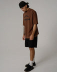 Athletics T-Shirt - Brown.