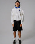 Insignia 1/4 Zip Polo - Oxford Blue.