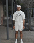 Athletics T-Shirt - Flat White.