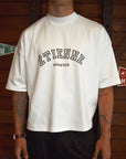 Varsity Athletics T-Shirt - Pearl White.
