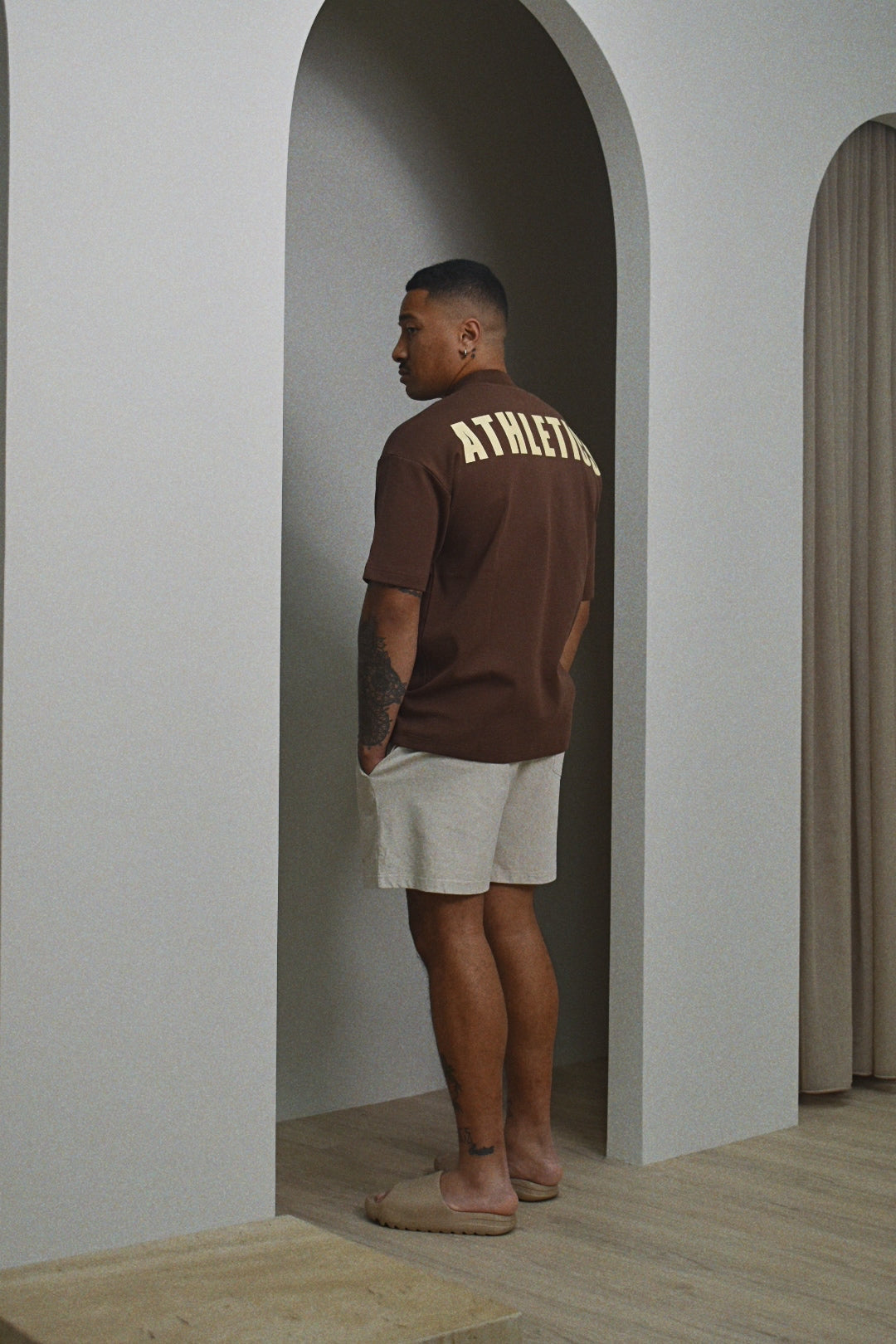 Squad T-Shirt - Brown.