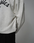 Athletics Sweater - Flat White.