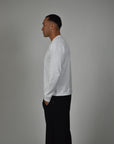 Premium L/S Blank - Pearl White.