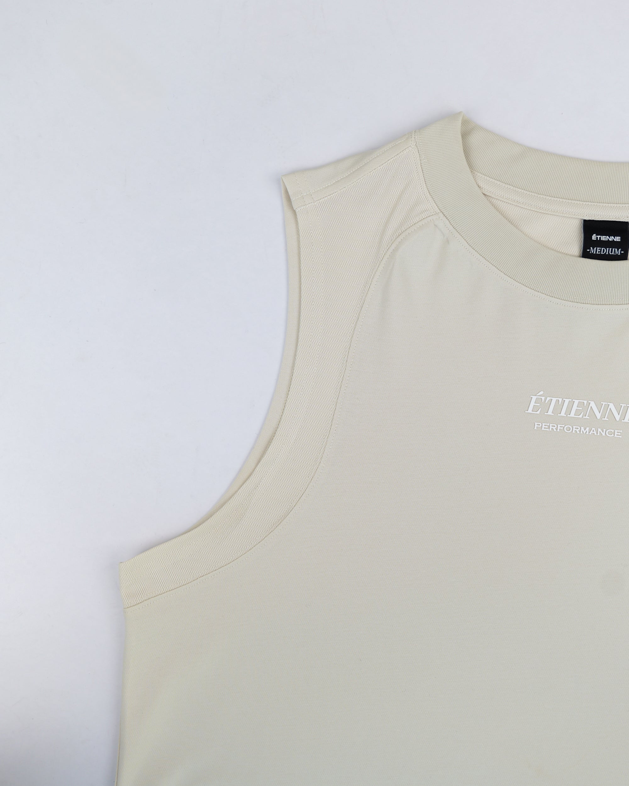 Performance Singlet - Cream.
