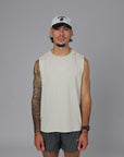 Performance Singlet - Cream.