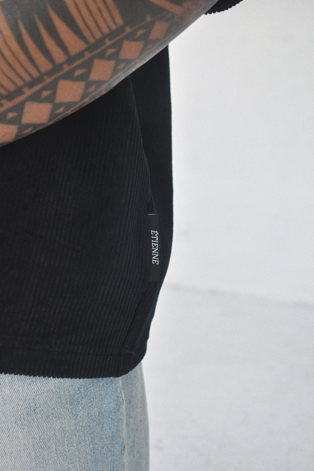 Relaxed Polo - Black.