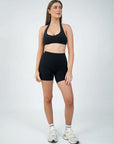 Essence Bike Shorts - Black.