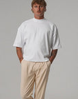 Cropped Blank - Pearl White.