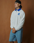 Insignia 1/4 Zip Polo - Oxford Blue.