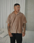 Relaxed Polo - Brown.