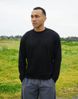 Premium L/S Blank - Black.