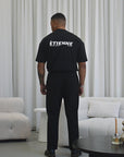 Athletic Society T-Shirt - Black.