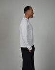 Premium L/S Blank - Pearl White.