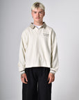 Rugby Polo - Stone/Cream.