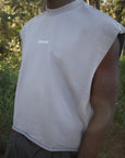 Cut Off Tank - Slate Grey.