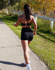 Essence Bike Shorts - Black.