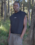 Cut Off Tank - Black.