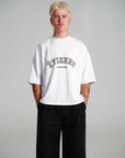 Varsity Athletics T-Shirt - Pearl White.