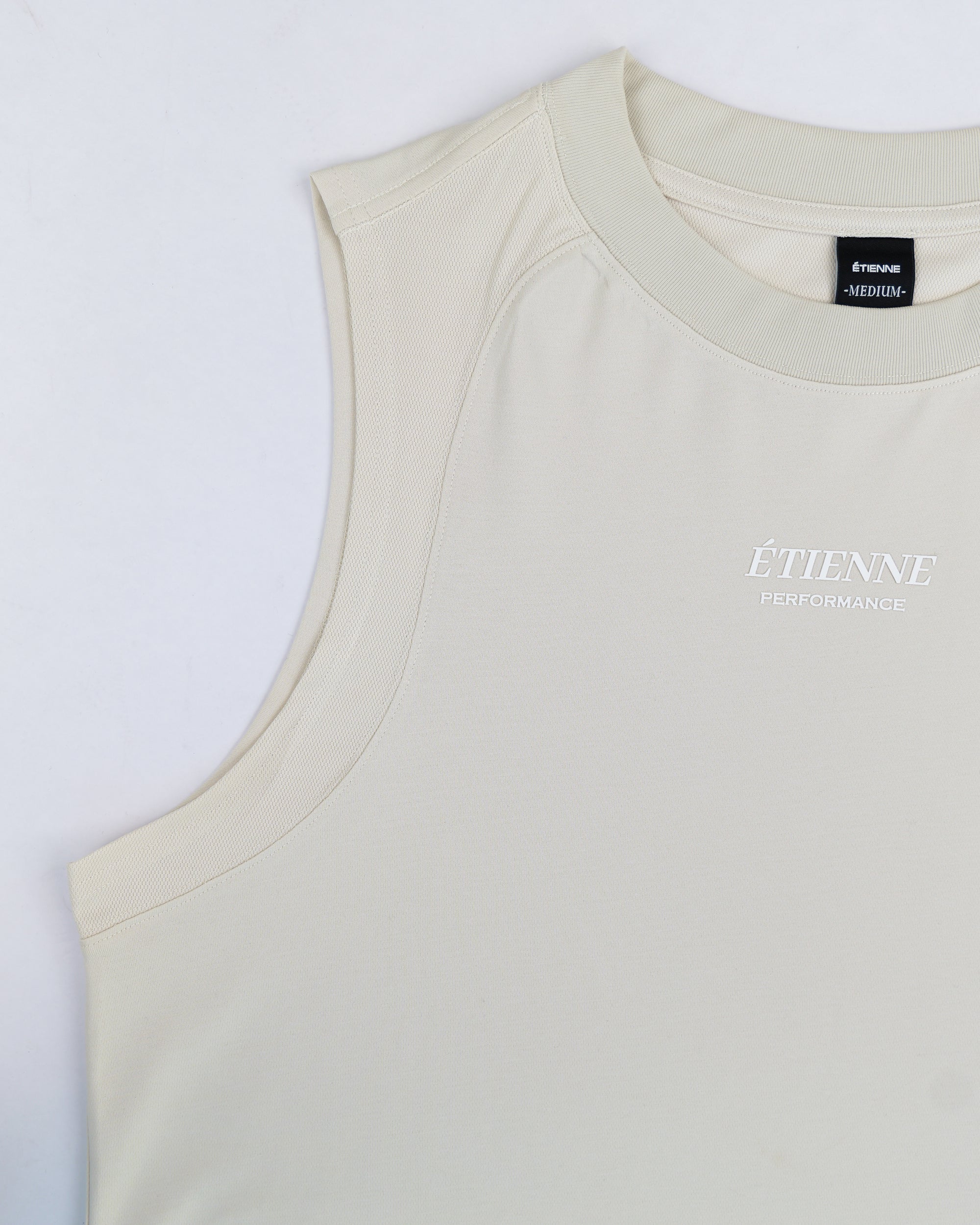 Performance Singlet - Cream.