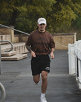 Athletics T-Shirt - Brown.
