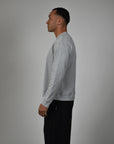 Premium L/S Blank - Grey Marle.