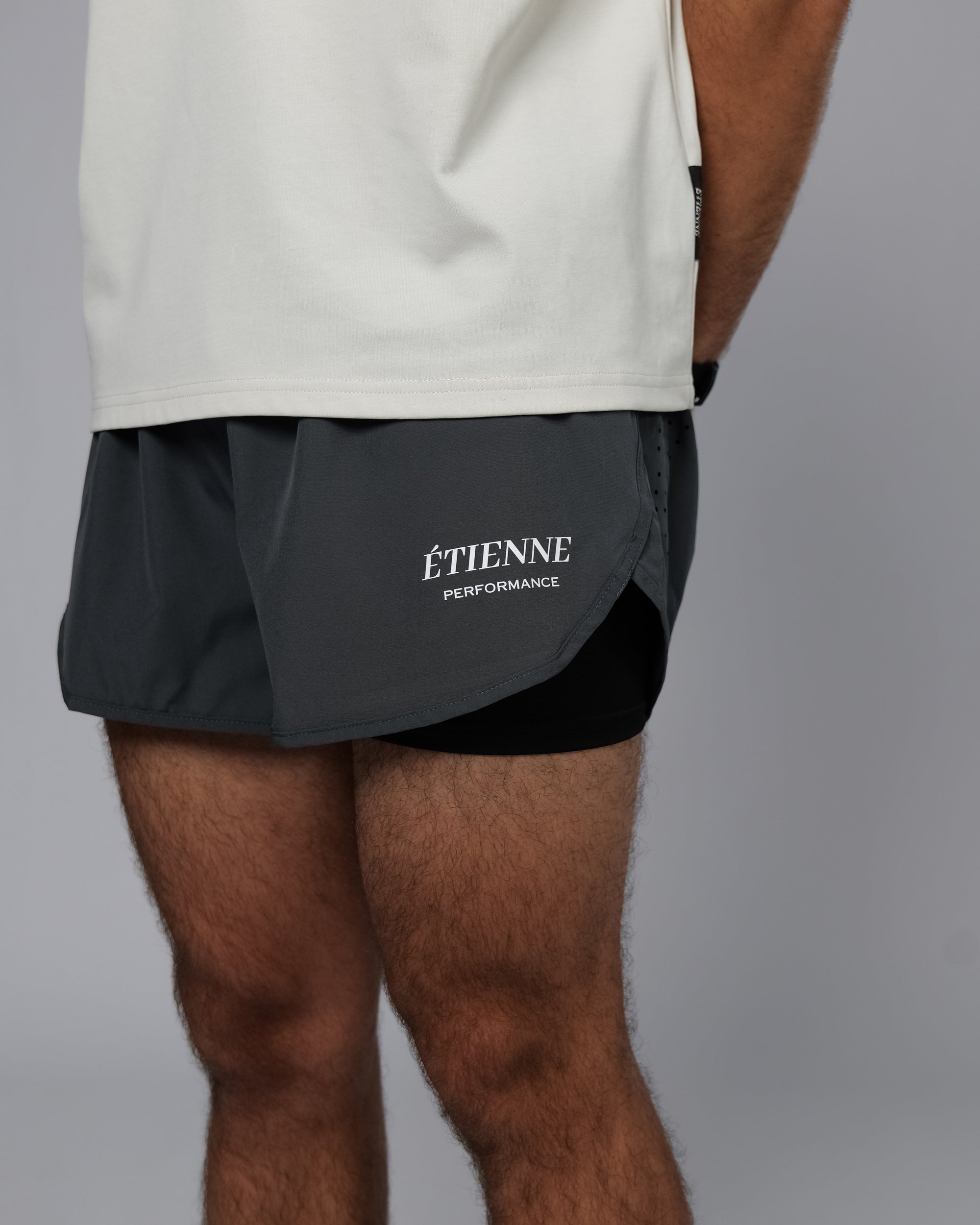 4” Performance Short - Metal Grey.