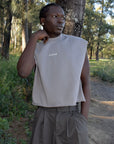 Cut Off Tank - Slate Grey.