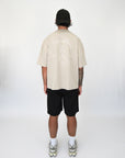 Perception T-Shirt - Taupe Grey.