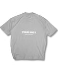 Team Only T-Shirt - Taupe Grey.